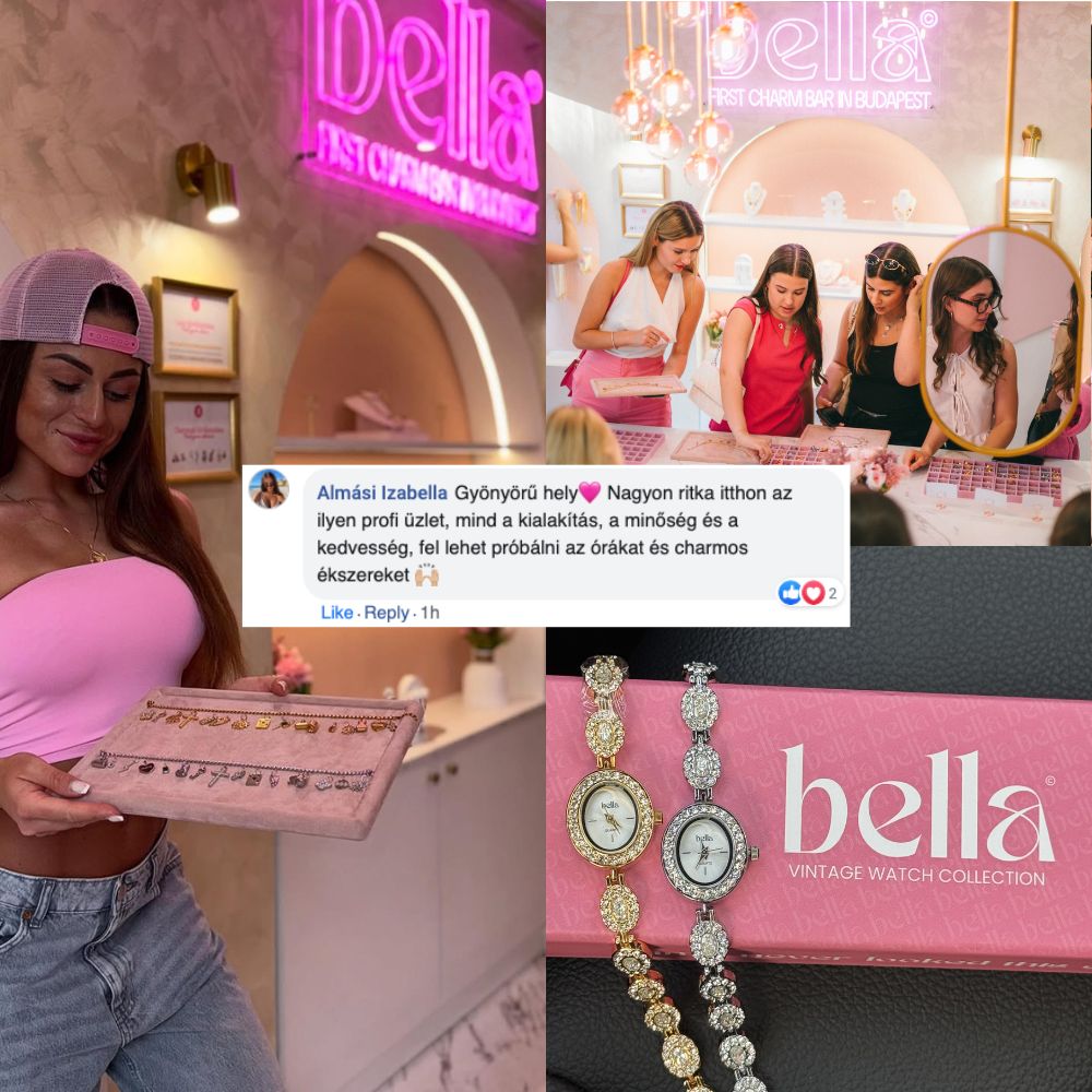 A Bella Charm Bar budapesti üzlete