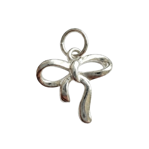 Szalagmasni charm – Ezüst