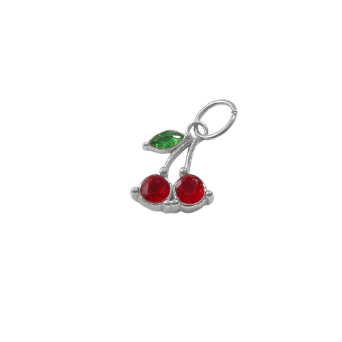 Cseresznye charm – Ezüst
