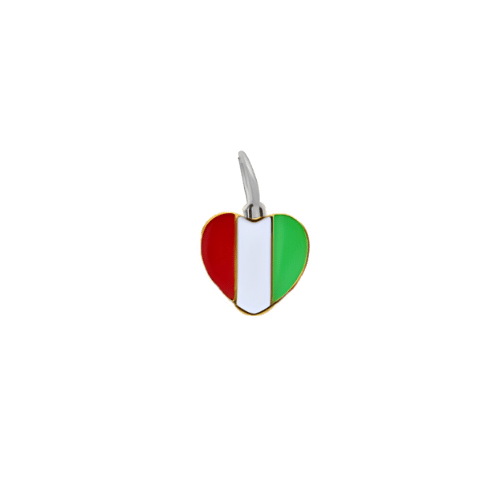 Zászló charm – Ezüst