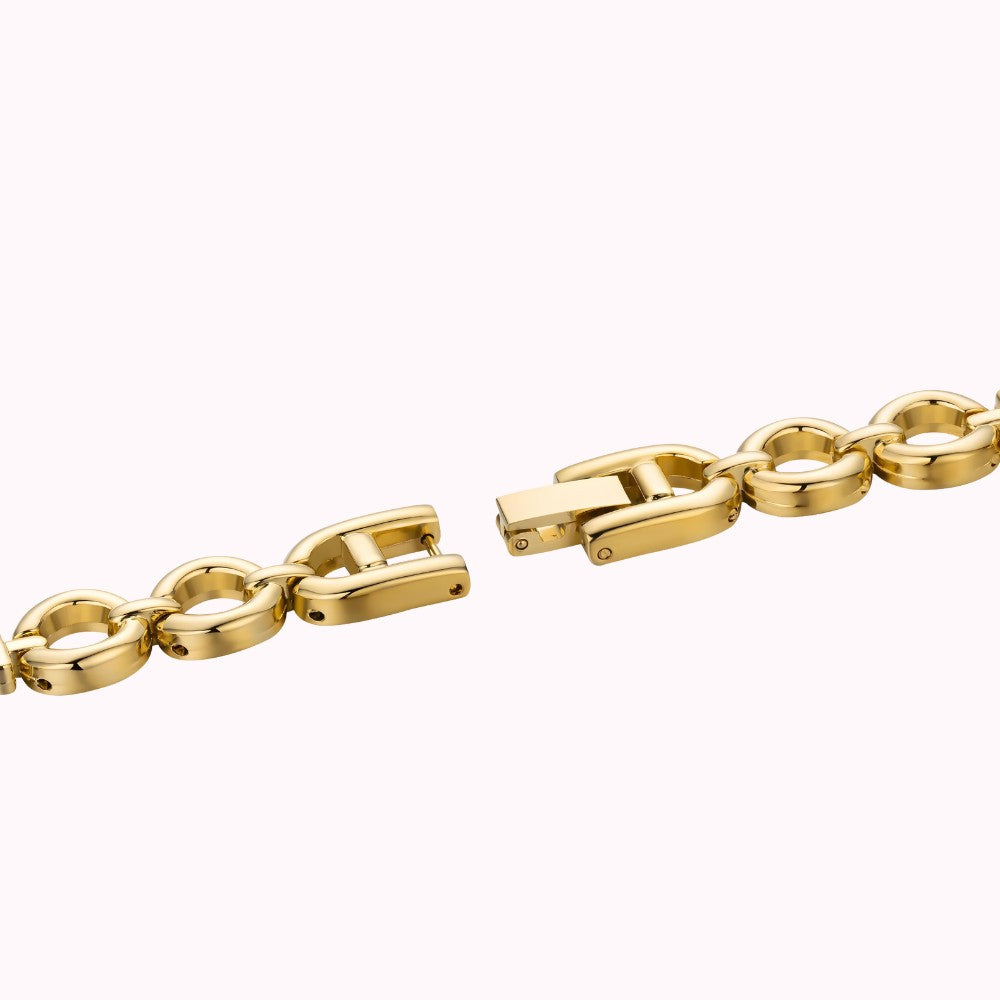 Bella Amalfi - Arany színű gyöngyös női vintage óra