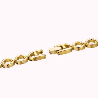 Bella Amalfi - Arany színű gyöngyös női vintage óra