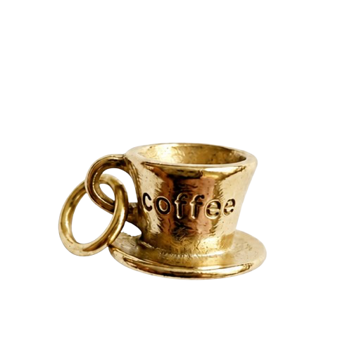 Kávéscsésze charm – Arany