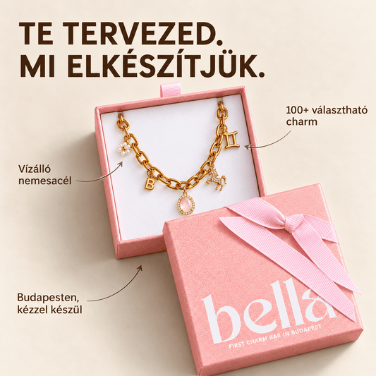 Bella Egyedi Charm Ékszer Konfigurátor (100+ charm)