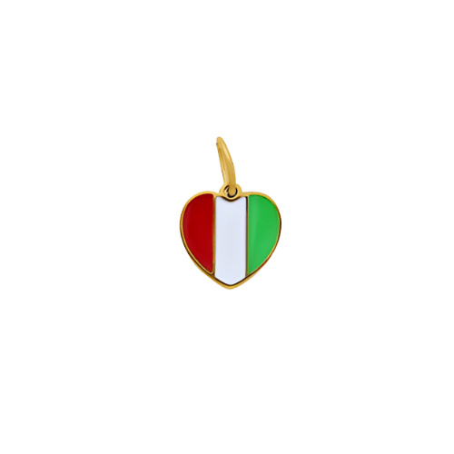 Zászló charm – Arany