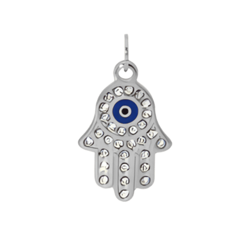 Hamza kéz charm – Ezüst