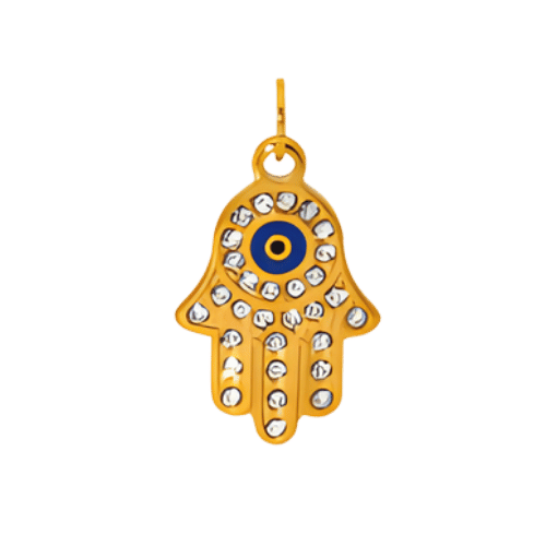 Hamza kéz charm – Arany