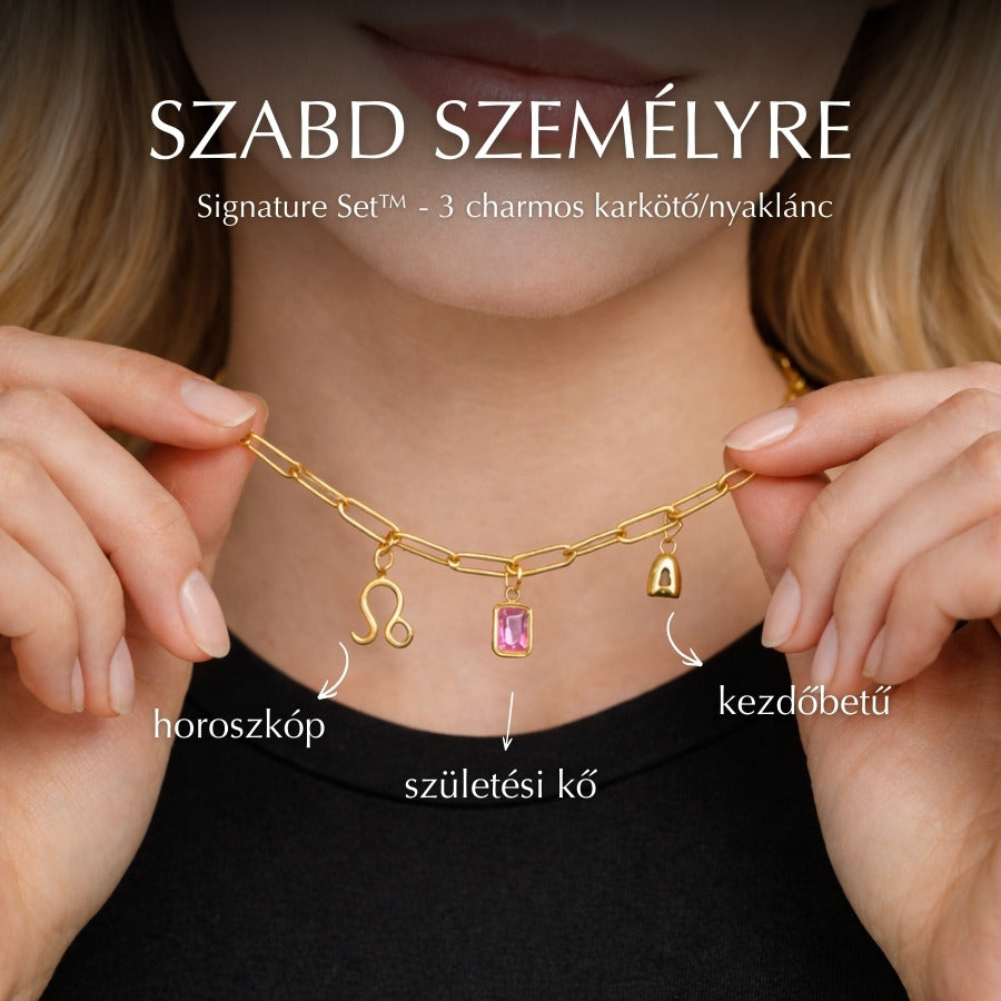 Bella Signature Set™ - 3 charmos ékszer